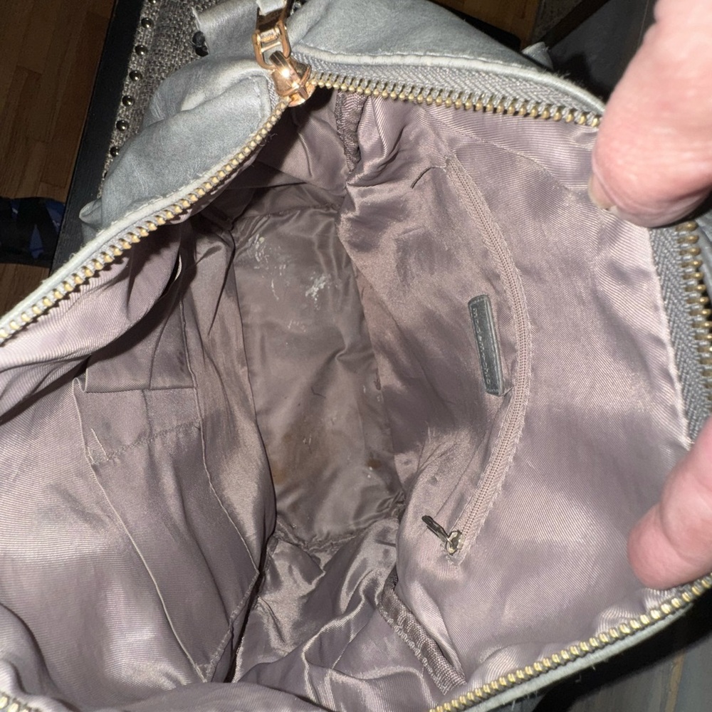 Gray backpack purse - Picture 3 of 4